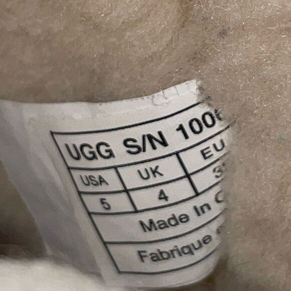 UGG silver and blue sequin winter boots size 5 - Picture 11 of 12